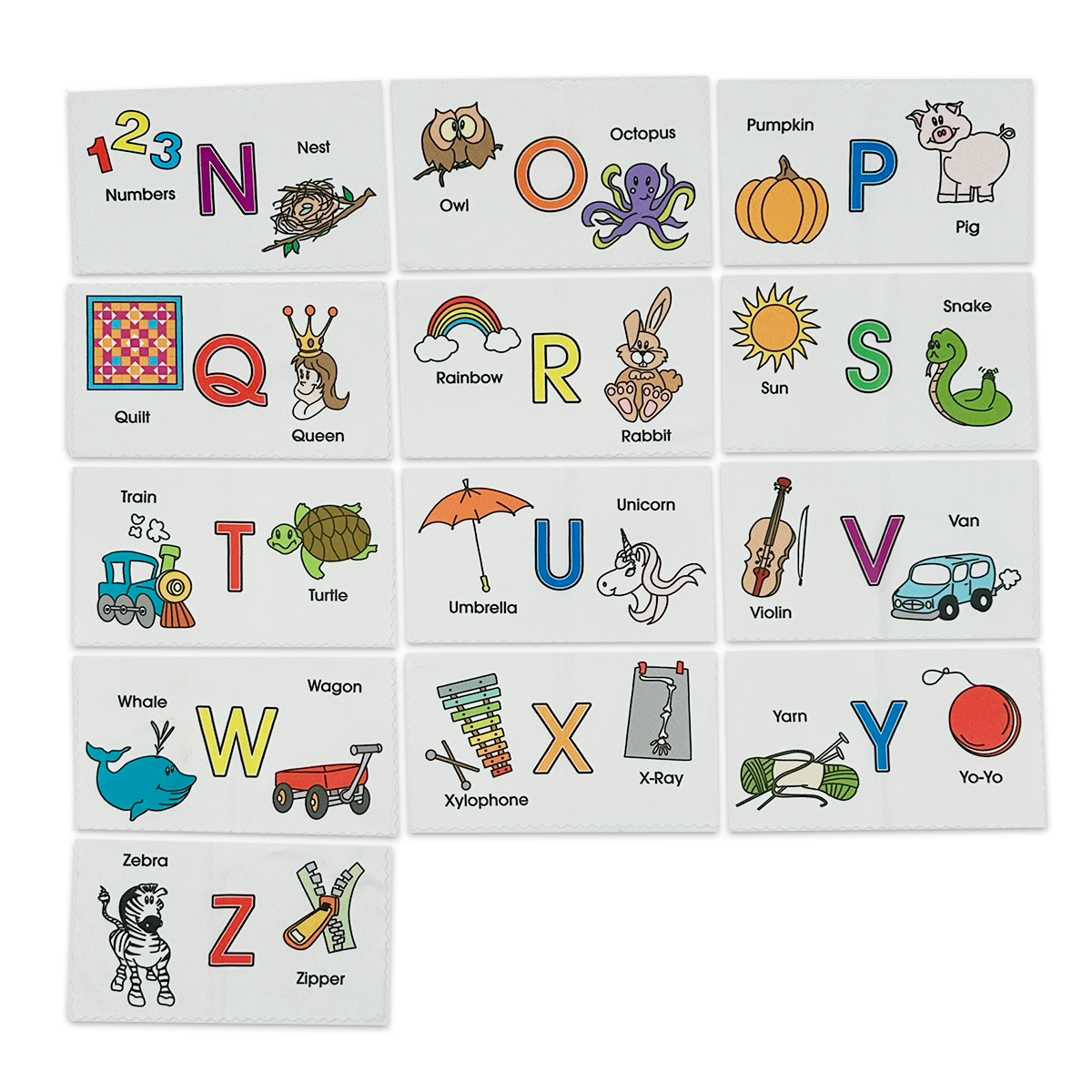 Letters N-Z